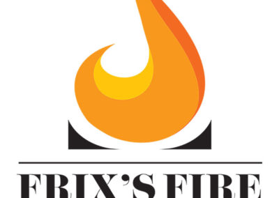 Frix Fire Grill Logo Design