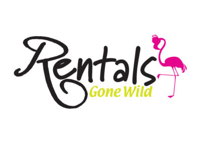 Rentals Gone Wild logo design