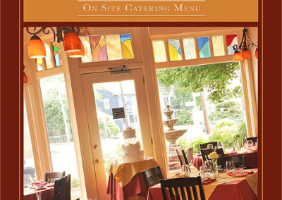 Rustico Restaurant & Wine Bar Catering Menu Catalog