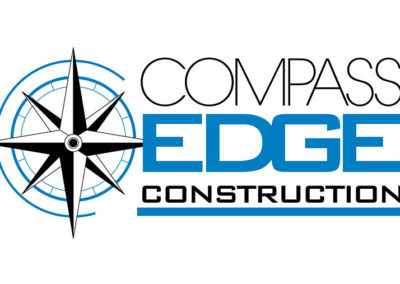 Compass Edge Construction Logo Design