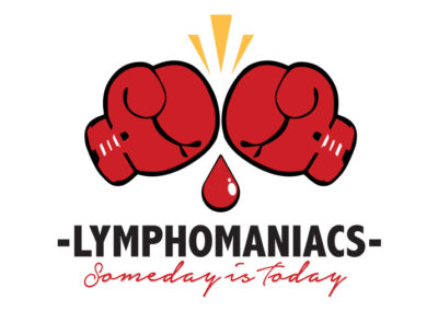 Lymphomaniacs logo design
