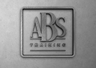 ABS Training logo design